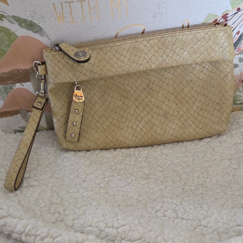 Genna De Rossi Beige Handbag